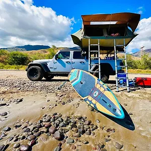 Aloha Glamp's Maui Rooftop Adventure Luxury tent Paia