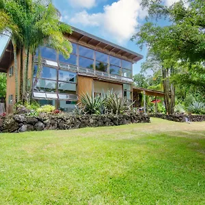 Jungle Haven Ocean Front Eco On Fruit Farm Villa Pahoa
