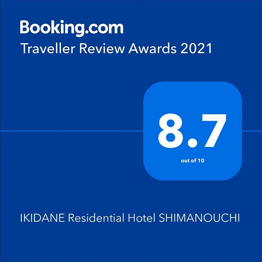 Ikidane Residential Hotel Shimanouchi Osaka