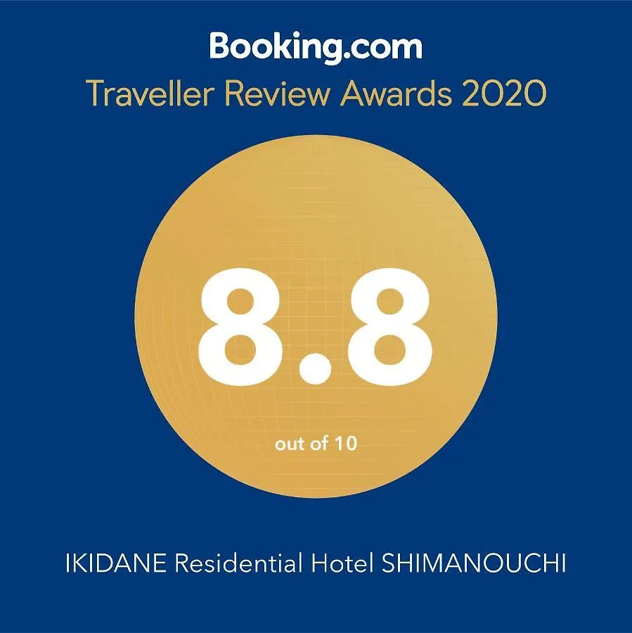 Ikidane Residential Hotel Shimanouchi Osaka Apartment