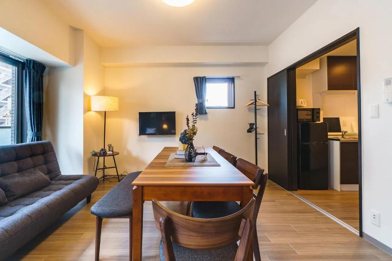 Ikidane Residential Hotel Shimanouchi Osaka Apartment